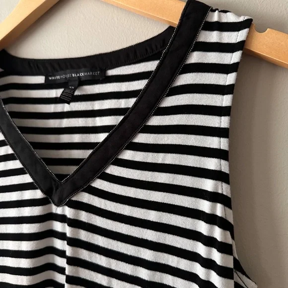 white house black market striped tank - Picture 2 of 5
